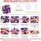 20pcs Fourth of July Pinwheels,Red White and Blue 4th of July Decorations American Flag Pinwheel